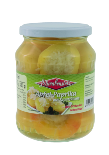 Apfelpaprika mit Kraut 720 ml