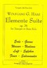 Haas, Wolfgang G. *1946  Elemente Suite HaasWV26  Trompete, Horn / Bariton (Grad 2)