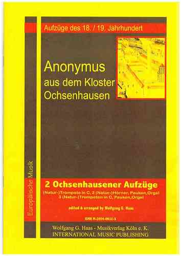 Anónimo (Ochsenhausen) 18a / 19a Siglo. -Dos Prozessionales de Ochsenhausen