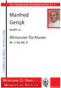 Gerigk, P. Manfred OP *1934, Miniaturen 1-8, GerWV3a