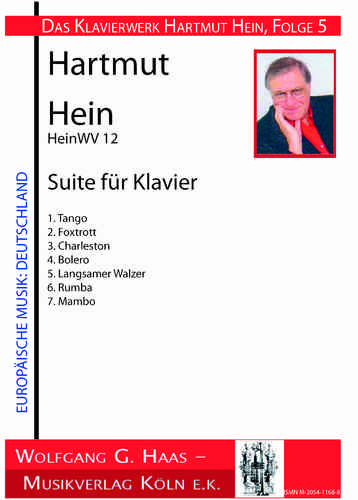 Hein,Hartmut 1936-2018 Suite für Klavier, HeinWV12