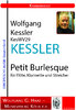 Kessler, Wolfgang 1945-2017; Petit Burlesque für Flöte, Klarinette und Streicher KesWV29