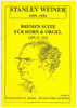Weiner, Stanley; Suite Brema; WeinWV162 per corno in Fa e organo