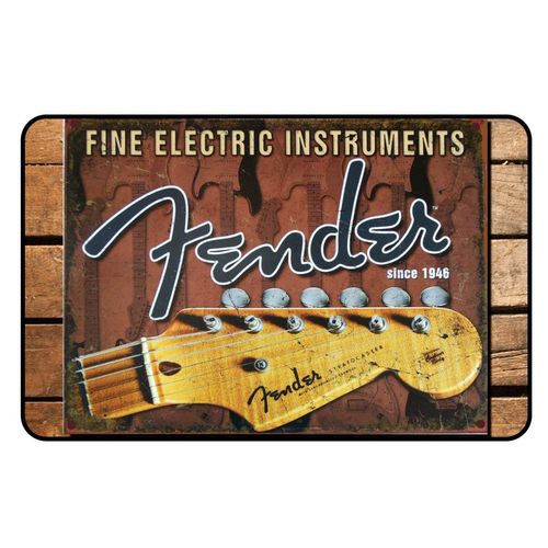 Cadora Kühlschrankmagnet Vintage Werbung Fender Gitarre Guitar Hals neck Fine electric instruments