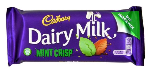 Cadbury Dairy Milk Mint Crisp 54g (GB)