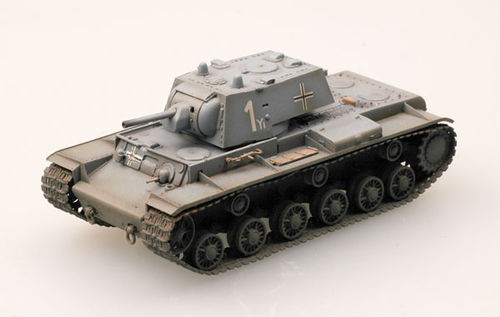 KV-1, 8th Panzer Div., German Captured, 1/72 Collectible