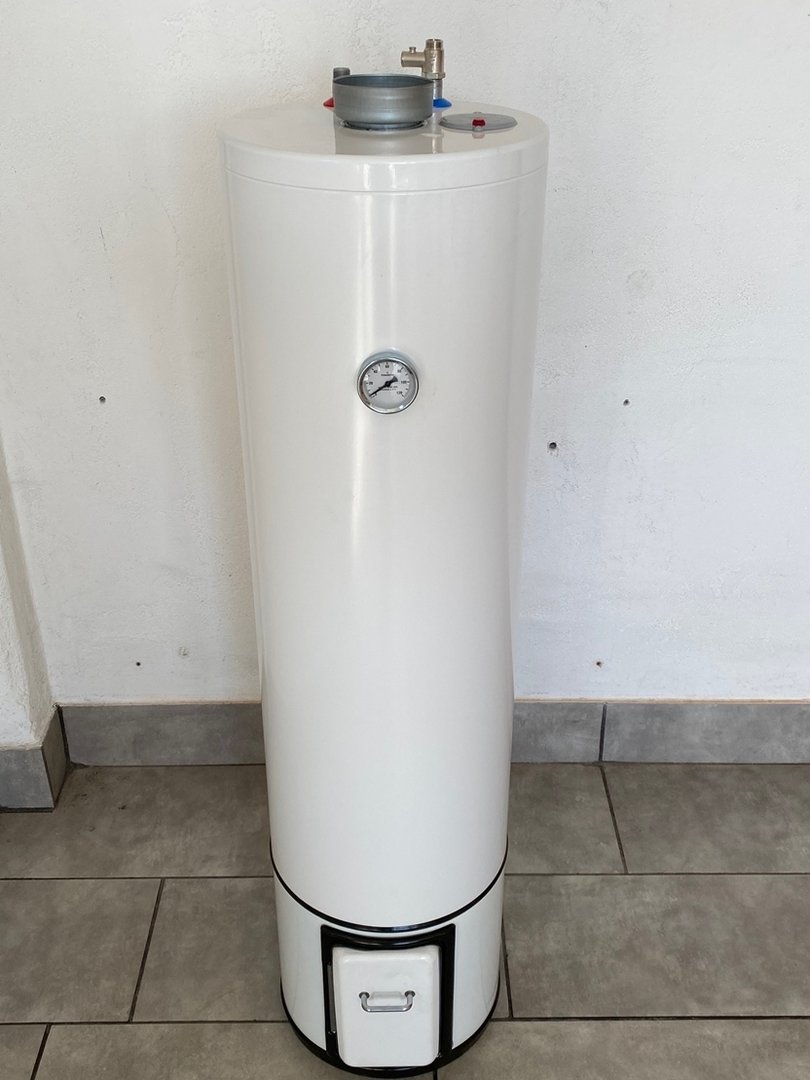 Badeofen mit 1kW E-Heizstab Warmwasserboiler mit 80 Liter Druckfest 7 BAR