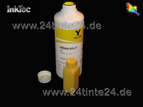 100 ml InkTec Pigment Tinte für Epson yellow 4-Color
