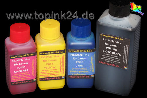 550ml Refill kit UV ink pigmen for Canon PGI-1500 PGI-2500 XL