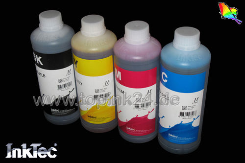 Nachfüllset / Tinte InkTec® Pigment & DYE für HP Designjet 510 mit HP 82