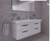 Badmöbel Jasmin Luxury 120x45 Unterschrank mit Keramik Waschbecken und Spiegelschrank