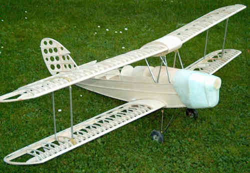 Gfk-Motorhaube Tiger Moth 1,48m