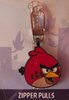 Fashion Zipper "Bird", rot