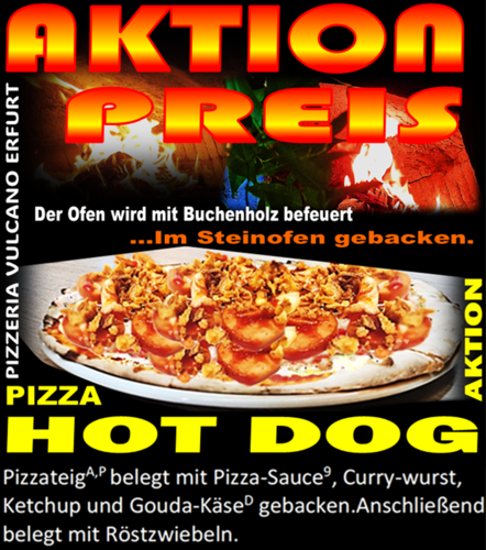 PIZZA HOT DOG