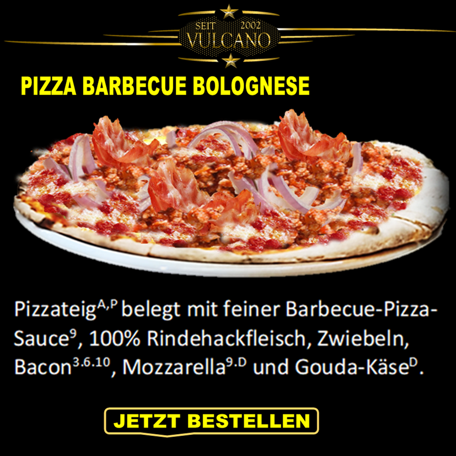 PIZZA BBQ BOLOGNESE