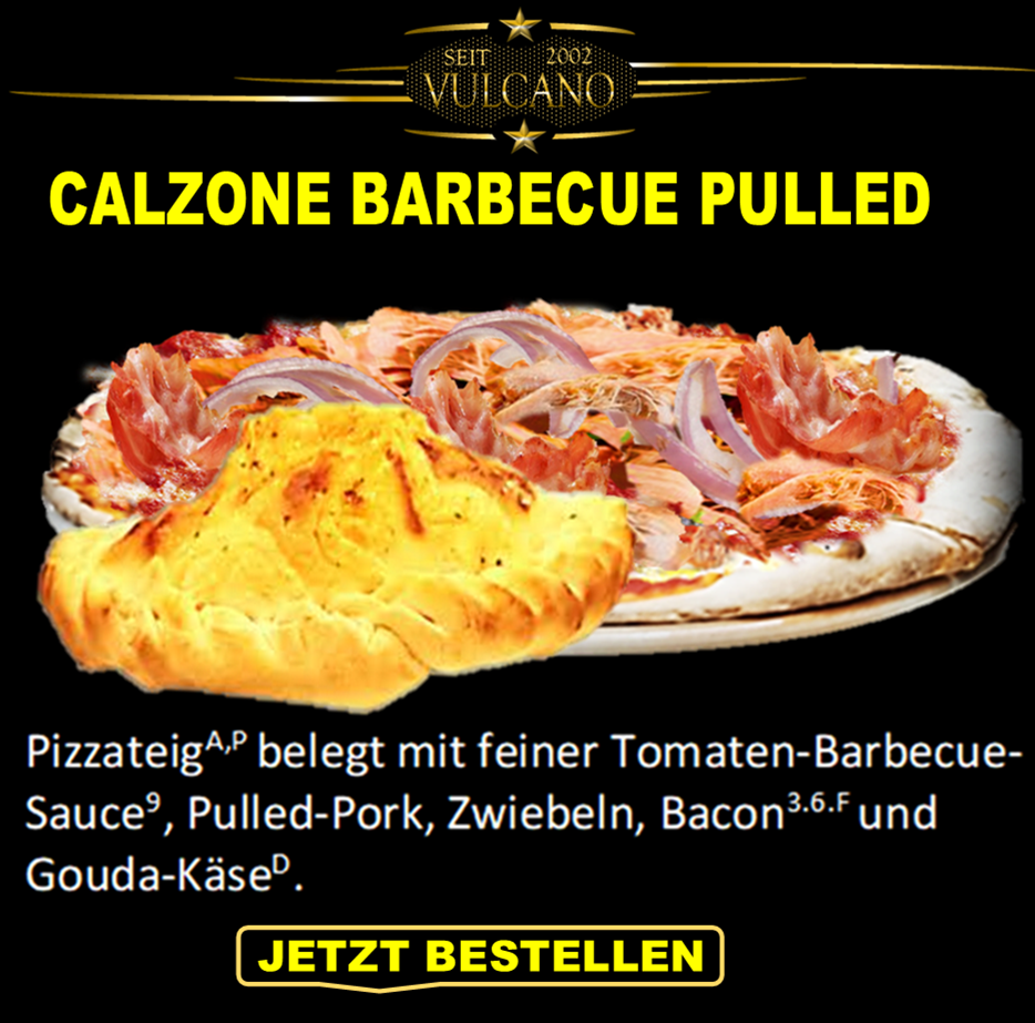 CALZONE BARBECUE PULLED-PORK