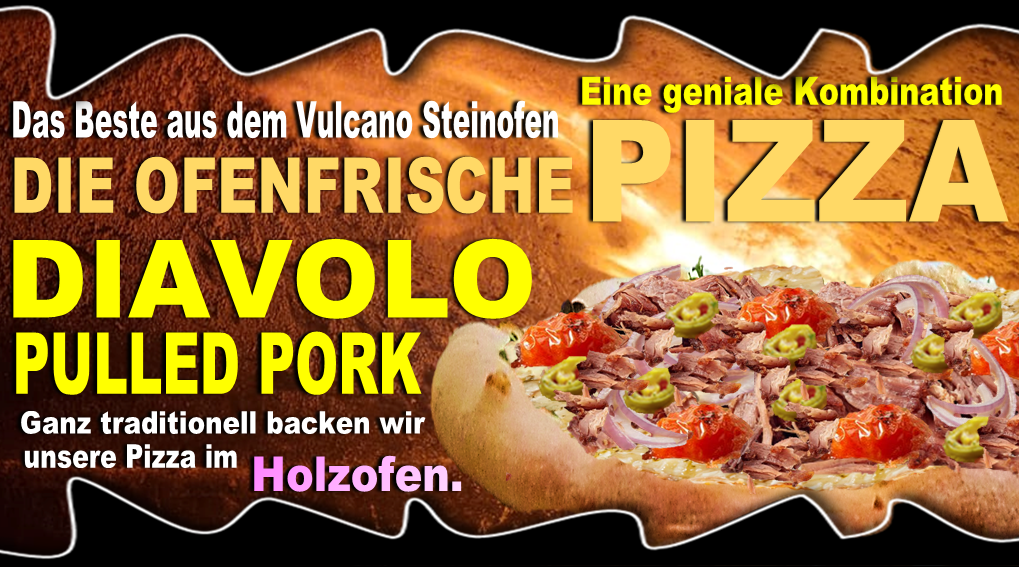 PIZZA DIAVOLO PULLED PORK ø29Cm