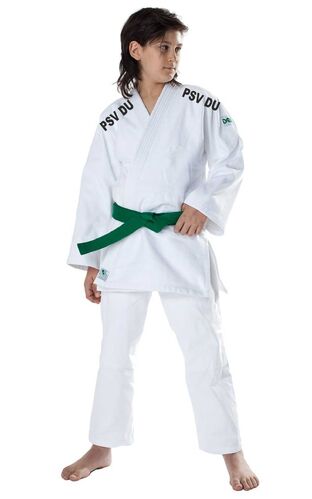 PSV Duisburg Dax Sports Kids Judoanzug weiß mit und Ohne Schulteraufdruck