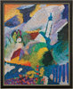 Wassily Kandinsky: Bild "Kirche in Murnau" (1910), gerahmt