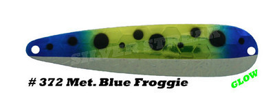SILVER STREAK Metallic Blue Froggy