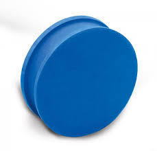 Vorfachaufwickler rund, blau, 6 Stück Packung