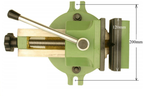 Maschinenschraubstock 120mm mit Schnellspannvorrichtung