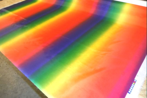Polyester-Tuch Rainbow