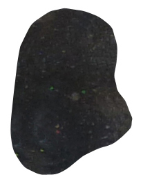 Honduras Opal geb. TS 1 ca. 1,4 cm breit x 2,0 cm hoch x 1,0 cm dick (2,7 gr.)