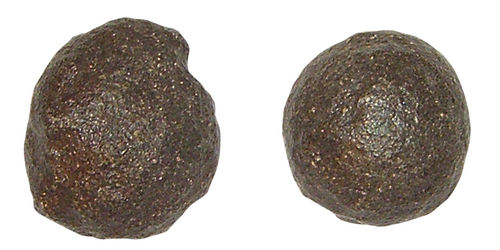 Moqui Marples Paar 2 ca. 2,7 cm breit x 3,0 cm hoch x 2,3 cm dick (42,4 gr.)