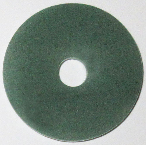 Aventurin gruen hell Donut 3 ca. 4,0 cm Durchmesser x 0,5 cm dick x 0,7 cm Lochdurchmesser (13