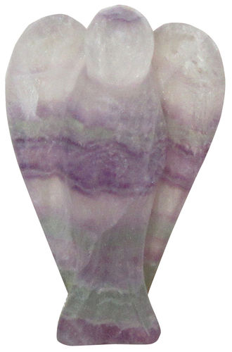 Fluorit Engel klein 1 ca. 2,6 cm breit x 4,1 cm hoch x 1,3 cm dick (18,3 gr.)