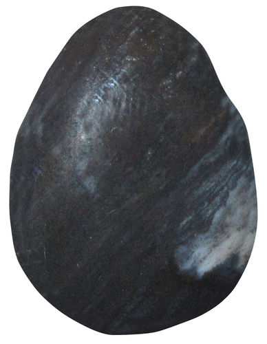 Sardonyx gebohrt TS 2 ca. 2,0 cm breit x 2,6 cm hoch x 1,2 cm dick (9,6 gr.)