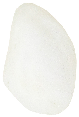 Opal Andenopal gebohrt farblos TS 03 ca. 1,9 cm breit x 2,9 cm hoch x 1,2 cm dick (6,5 gr.)