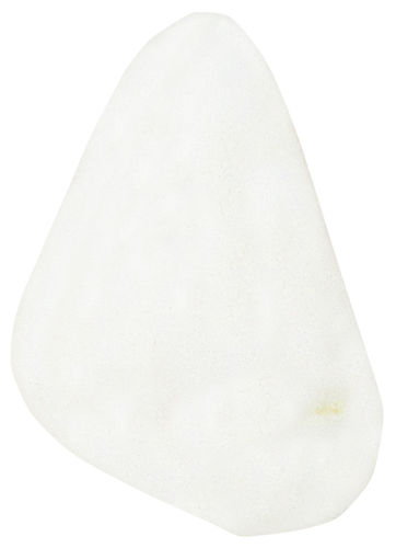 Opal Andenopal gebohrt farblos TS 11 ca. 2,3 cm breit x 3,1 cm hoch x 1,7 cm dick (9,9 gr.)
