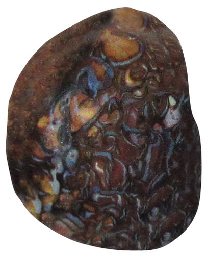 Opal Boulder TS 04 ca. 2,0 cm breit x 2,4 cm hoch x 1,6 cm dick (12,2 gr.)