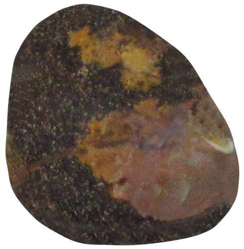 Opal Boulder TS 05 ca. 2,2 cm breit x 2,5 cm hoch x 1,3 cm dick (12,3 gr.)