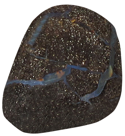 Opal Boulder TS 06 ca. 2,0 cm breit x 2,2 cm hoch x 1,7 cm dick (13,2 gr.)