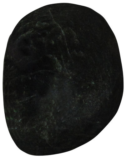 Diopsid schwarz TS 1 ca. 2,2 cm breit x 3,0 cm hoch x 1,0 cm dick (12,0 gr.)