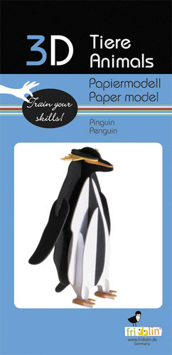 3D Paper model - Penguin