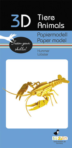 3D Paper model - Lobster