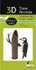 3D Paper model - Woodpecker