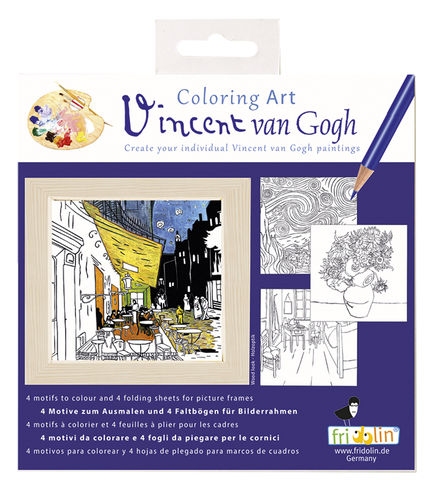 Coloring Art, Van Gogh, Ausmal-Set