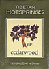 Tibetan Hotsprings Cedarwood Seife