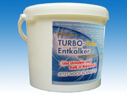 Schillings Turbo Entkalker Tabs, 50 St. ca. 1200g 60989400000