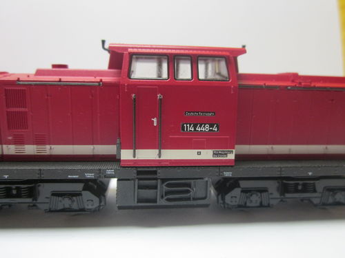 Nassschiebebilder 11-teilig für BR 114 448-4, DR, Epoche IV, H0