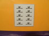 Decals/Nassschiebebilder "Deutsche Post", schwarz, UV-Technik, Ep. IV, N