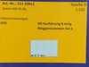 Waggondecal, OOt, Waggonnummern, DR, Set 1, UV-Technik, Ep. III, TT