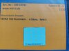 Strassenbahndecal, Nummern TATRA T4D Satz 1, UV-Technik, Ep. III/IV, TT