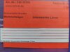 Strassenbahndecal, Seitenstreifen Werkstattwagen, UV-Technik, Ep. III/IV, N