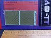 Zubehördecal, Warnstreifen s/g, 45°, 0,27mm, UV-Technik, III-IV, N